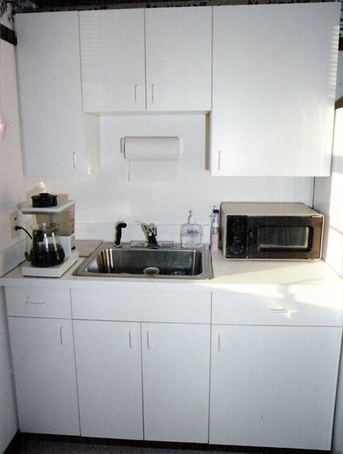 Cabinets with Sink