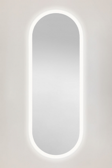 LILLIAN 32 x 96 Racetrack Mirror - LED Backlit