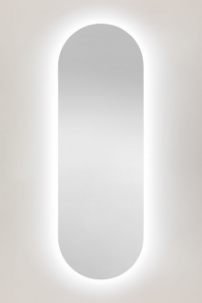 ALIA 32 x 96 Racetrack Mirror - LED Halo