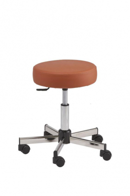 ROUND SEAT Mid Stool w/ Thick Cushion