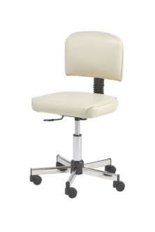 TECHNICIAN Mid Stool w/Adjustable Backrest