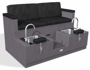 Hamilton Loveseat Pedicure Spa Bench