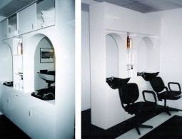 Arch Shampoo Cabinets