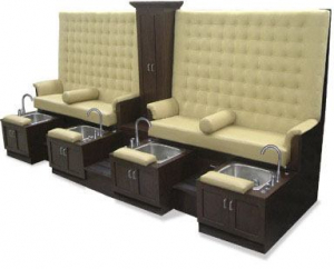 King Pedicure Spa Bench