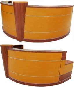 Sigaro Half Circle Reception Desk