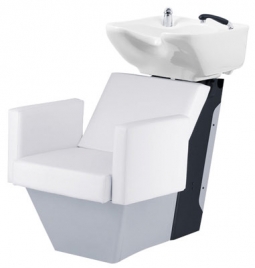 DOMINO Backwash Unit with White Basin