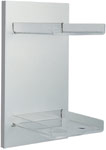 FLAP Furniture Accessories St. Steel Shelving for Styling Stations