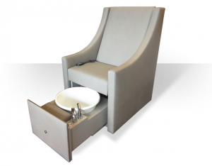 Modern Wing Pedicure Spa Chair - Single