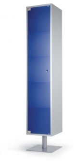 FURA ANTA P SILVER Dispenser Cabinet in White Altuglass