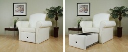 H2O Max Lounge Pedicure Chair - Single